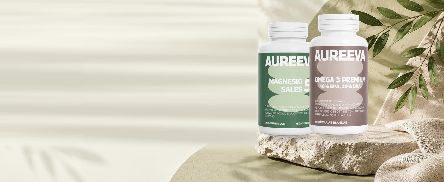 Aureeva Omega 3 y Magnesio